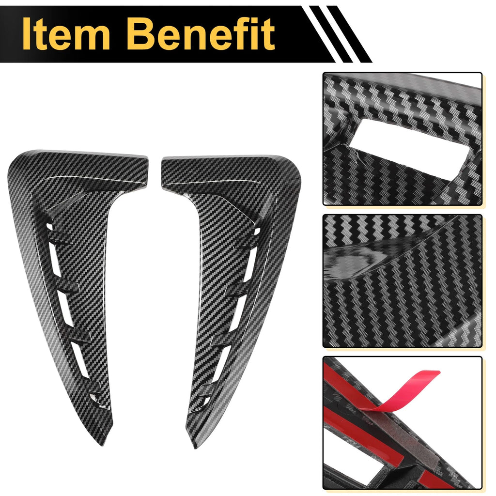 Air Flow Fender Vent Cover Trim for BMW X5 F15 (2014–2018) - Carbon Fiber, 1 Pair