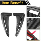 Air Flow Fender Vent Cover Trim for BMW X5 F15 (2014–2018) - Carbon Fiber, 1 Pair