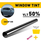 Window Tint Roll 20" x 10ft 50% VLT for Auto, Car, Truck