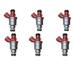 6 x Fuel Injectors for Holden Rodeo TF TFS25 3.2L V6 (1998-2003)