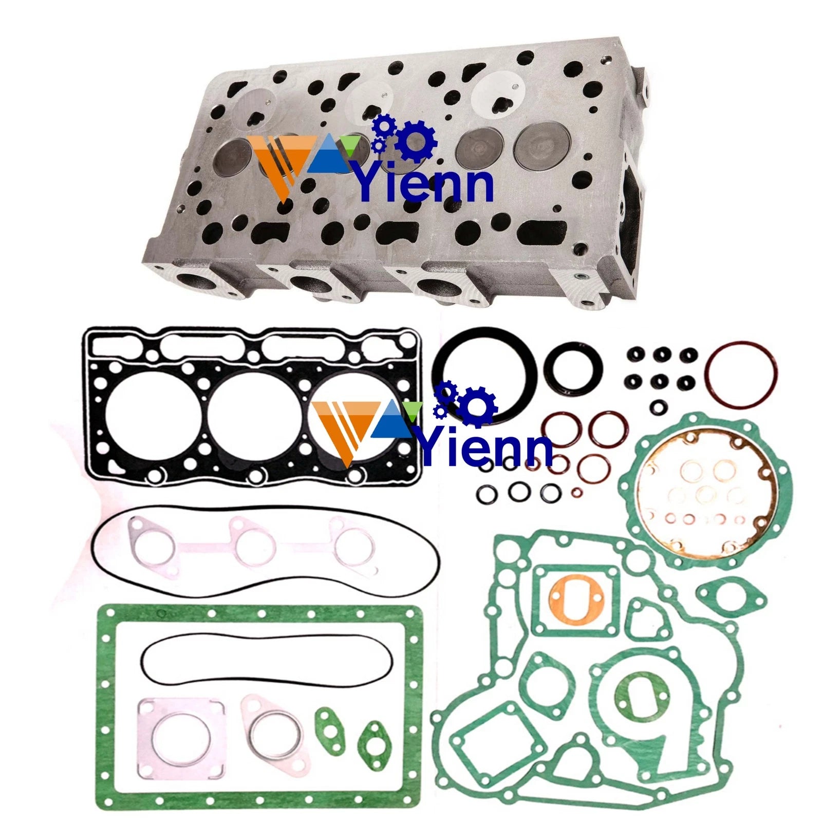 Cylinder Head Assy Gasket for Kubota B2710HSD F3060 B2650 B2920 (D1305)