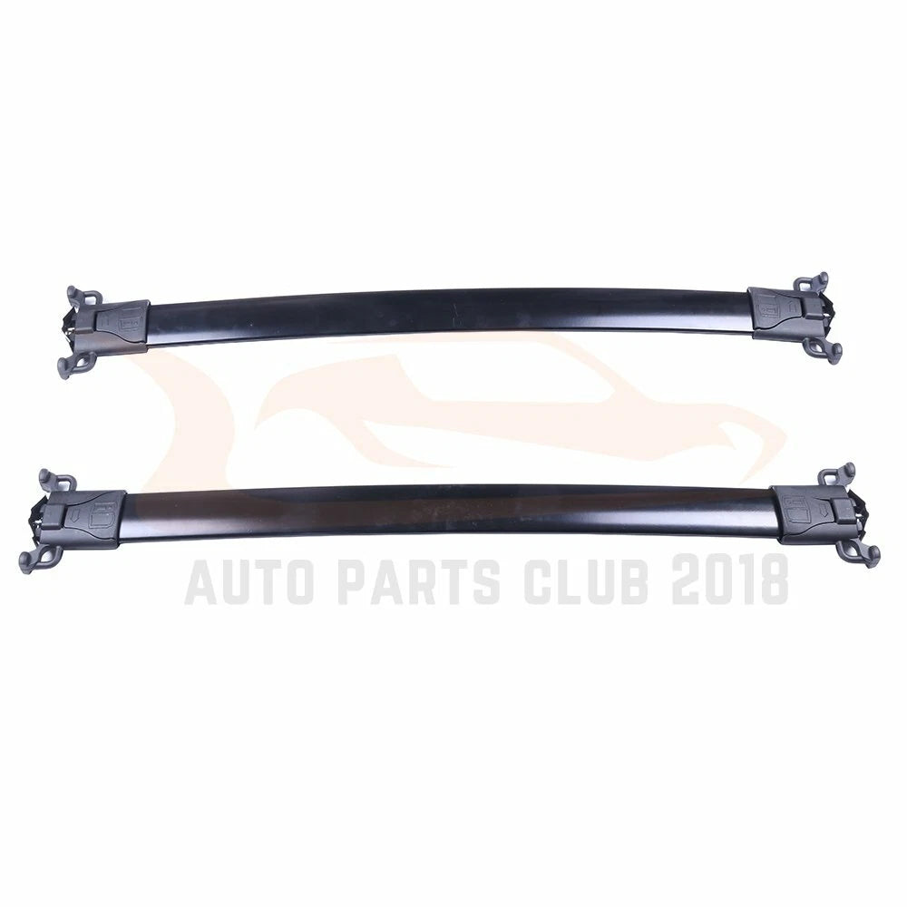 2X Black Luggage Cross Bar for Chevrolet Equinox (2010–2017)