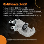 Brake Caliper Rear Left for VW EOS Golf V Variant (2007–2009) 1K0615423D