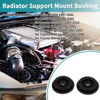 Set of 2 Radiator Mount Brackets for Lexus ES300 (1997–2001) 1652374010