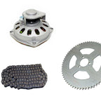 Clutch Drum Bell Housing + T8F Chain + Sprocket for 49cc Pocket Quad ATV (2000–2023)