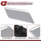 Front Right Washer Nozzle Cover Cap for Subaru Outback (2015–2017) Silver Tone