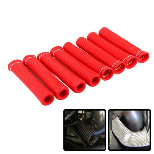 8X Spark Plug Wire Boots Protector Sleeve Heat Shield Cover for LS1/LS2