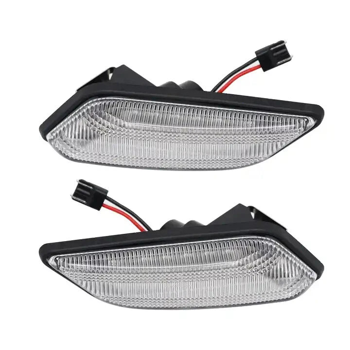 Dynamic LED Clear Amber Front Fender Side Marker Light for BMW Z3 (1994–2002)