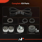8x Timing Belt Kit for Subaru Impreza Legacy (1990–1993)