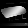 Right Side View Mirror Glass Replacement Lens for Cavalier/Sunfire (1996–2005)