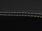 Console Lid Armrest Cover for Jeep Compass (2009–2016) Carbon Fiber