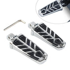 Chrome Rear Foot Pegs for Indian Scout (2015–2023) Scout Bobber (2018–2019)