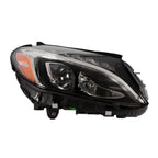 Replacement Passenger LED Headlight Lens/Housing w/o Adaptive Lamps w/o Logo