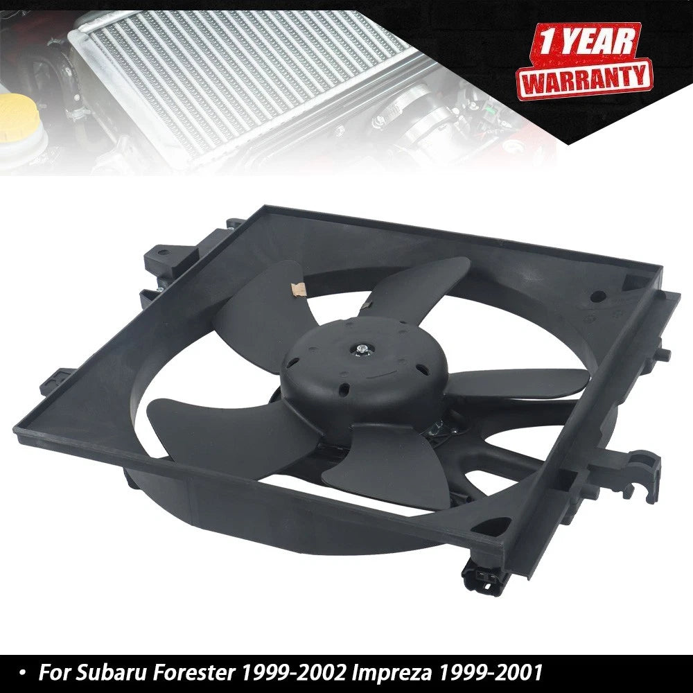 Radiator Cooling Fan with Shroud for Subaru Forester (1999–2002)