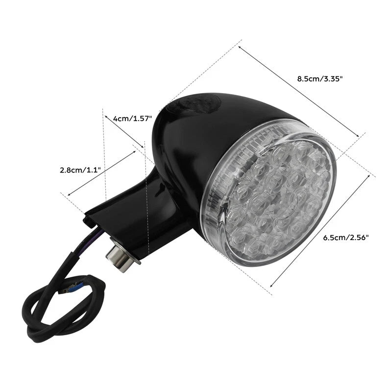 Turn Signal Lights for Harley Touring (2009–2024), Softail (2000–2024)