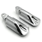 Chrome Skull Rubber Footpeg for Honda VT1300 Shadow (2010–2013)