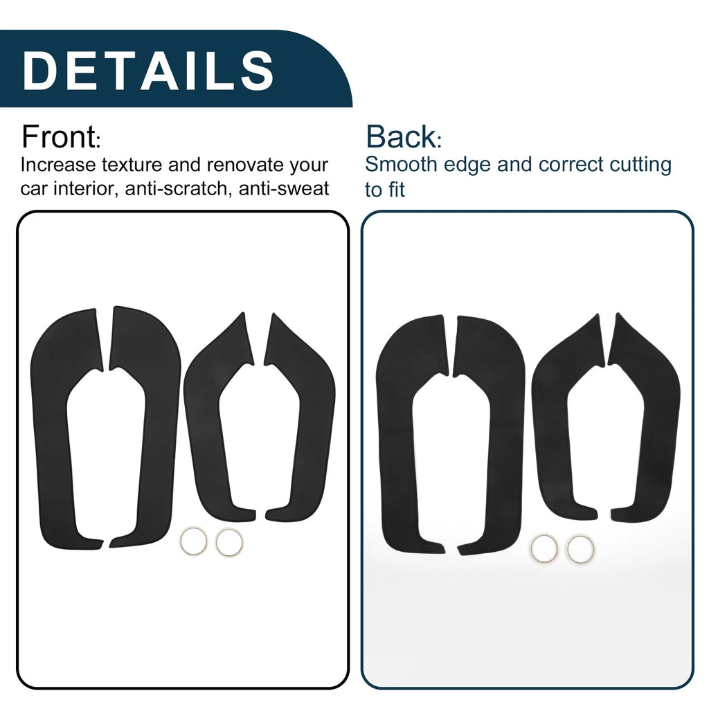 Set of 1 Car Door Anti Kick Pad Sticker Protector for Ford Mondeo (2022)