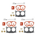 3X Carb Rebuild Kit for Yamaha 150 175 200 225 HP (1986–1995)