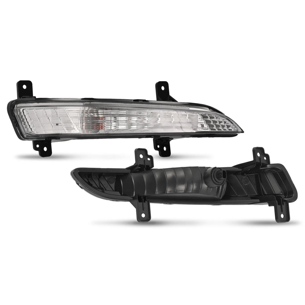 Pair Turn Signal Light Lamp w/Bulb for Chevrolet Traverse (2013–2017)