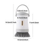 Dishwashing Set with Soap Dispenser for Clean Kitchen Tools