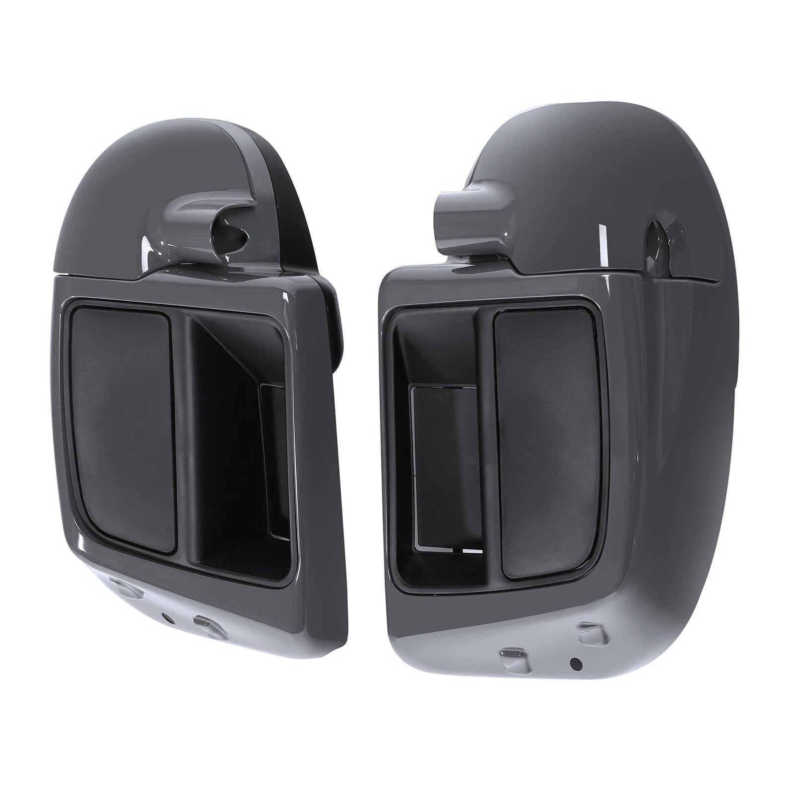Lower Vented Fairings Glove Box for Harley CVO Road Glide (2018) Gunship Gray