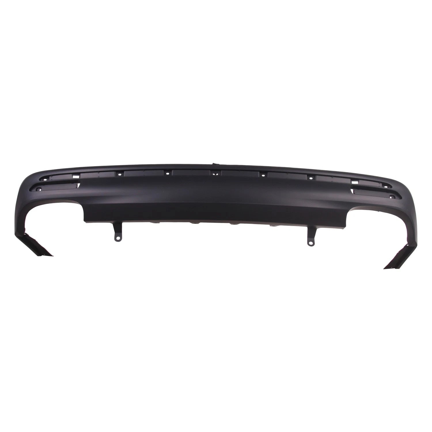 Replacement Textured Polypropylene Rear Lower Bumper Cover w/Molding Groove