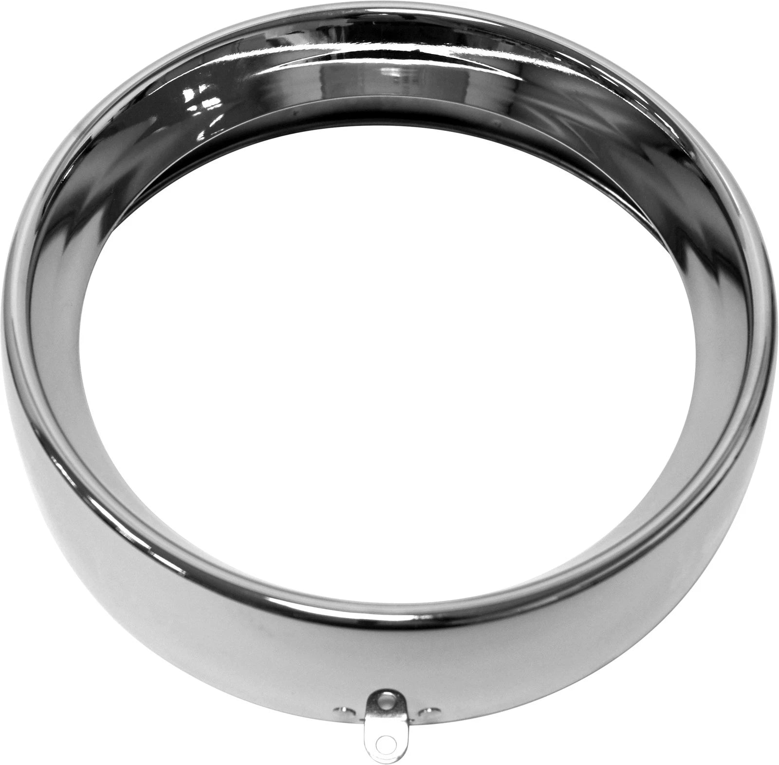 Frenched Headlight Trim Ring Chrome for Harley-Davidson