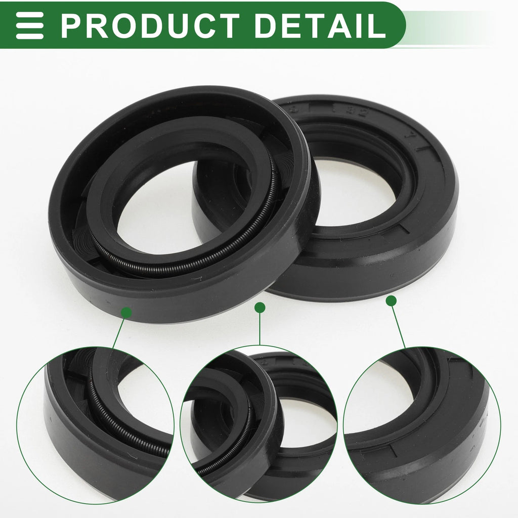 Set of 5 Oil Seal Rotary Shaft Seal NBR Rubber 19x32x7mm