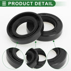 Set of 5 Oil Seal Rotary Shaft Seal NBR Rubber 19x32x7mm