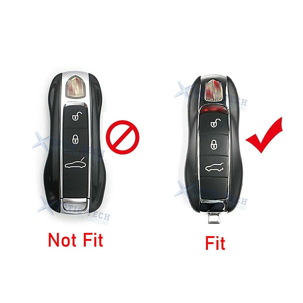 Smart Key Cover Shell Holder for Porsche Cayenne Panamera Macan 911 (2011-2024)