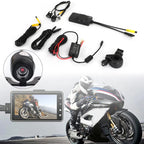 3" 140° Waterproof Dual Action Camera DVR for Motorcycle (IP68)