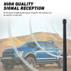 Set of 2 Rugged Reflex Antenna Ridge 13 inch for Jeep Wrangler JK (2007–2018)