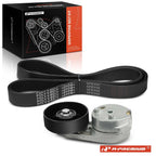2X Serpentine Belt Drive Component Kit for Ford F-250 350 Super Duty (2008–2010)