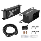 Universal 16-Row Engine Oil Cooler for 10AN Thermostatic Adapter (—)