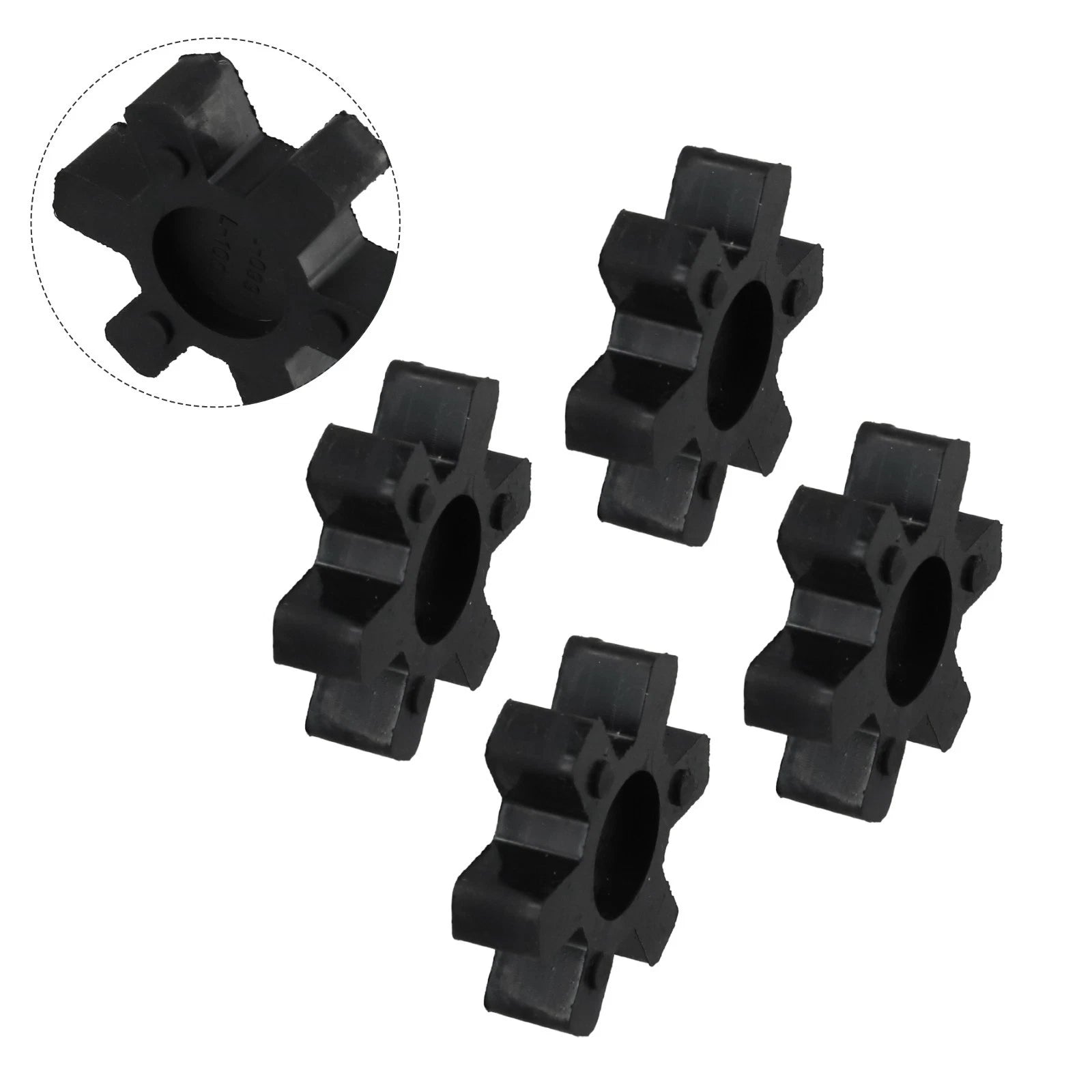 Vibration Damping Rubber Spider Insert for Lovejoy LJaw Coupling (L099, L100)