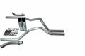 2.5" Dual Exhaust Kit for Dodge Ram 1500 (2019–2025) - No Muffler, Slash Tips