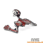 Skull Skeleton Headlight Visor for Harley Chopper Cafe Racer