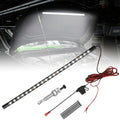 LED Truck Under Hood Engine Bay Light Strip + Switch Control Universal