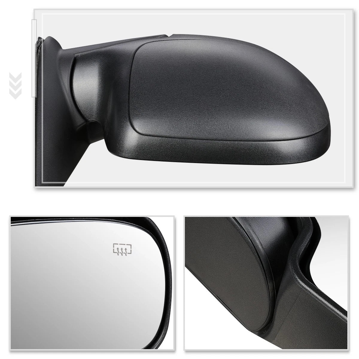 Power Heated Blind Spot Side Mirror for Jeep Grand Cherokee (2012–2017)