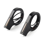 LED Fork Turn Signal Light Indicator Amber for Harley Touring Dyna (2014-2023)