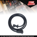 7-Way 7-Pin Trailer Extension Cord for Universal Use (8FT)