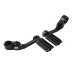 1 1/4" Highway Long Mount Foot Pegs for Harley Davidson Touring