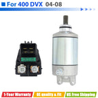 Starter Motor for Arctic Cat ATV 400 DVX (2004–2008) with Relay