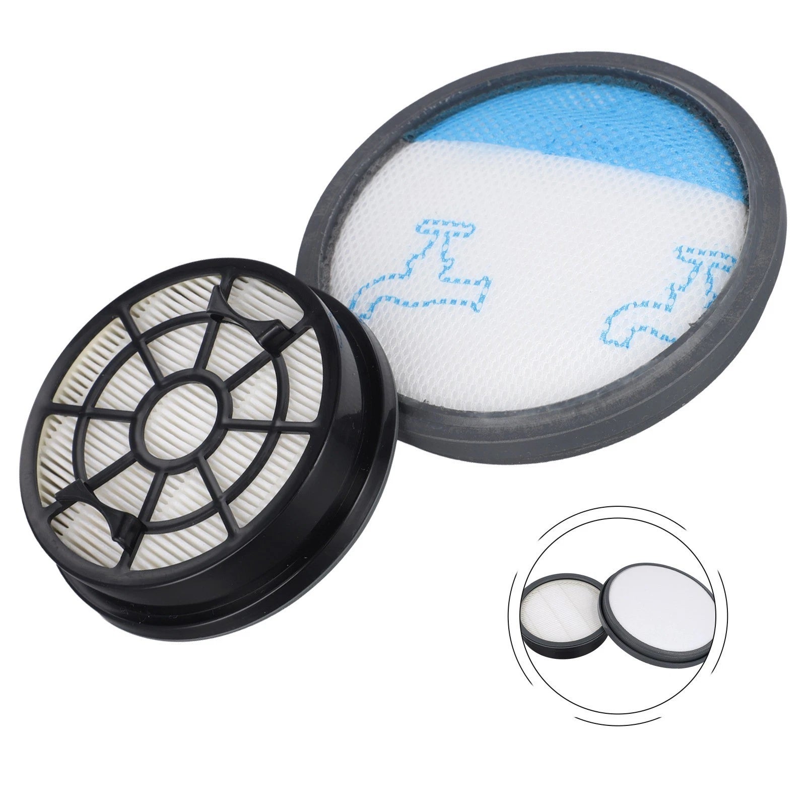 Filter Set for Moulinex MO291, MO2913PAAM0, MO2923PAAM0