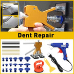 Paintless Dent Repair Kit for All Vehicles (Includes Puller, Glue Gun)