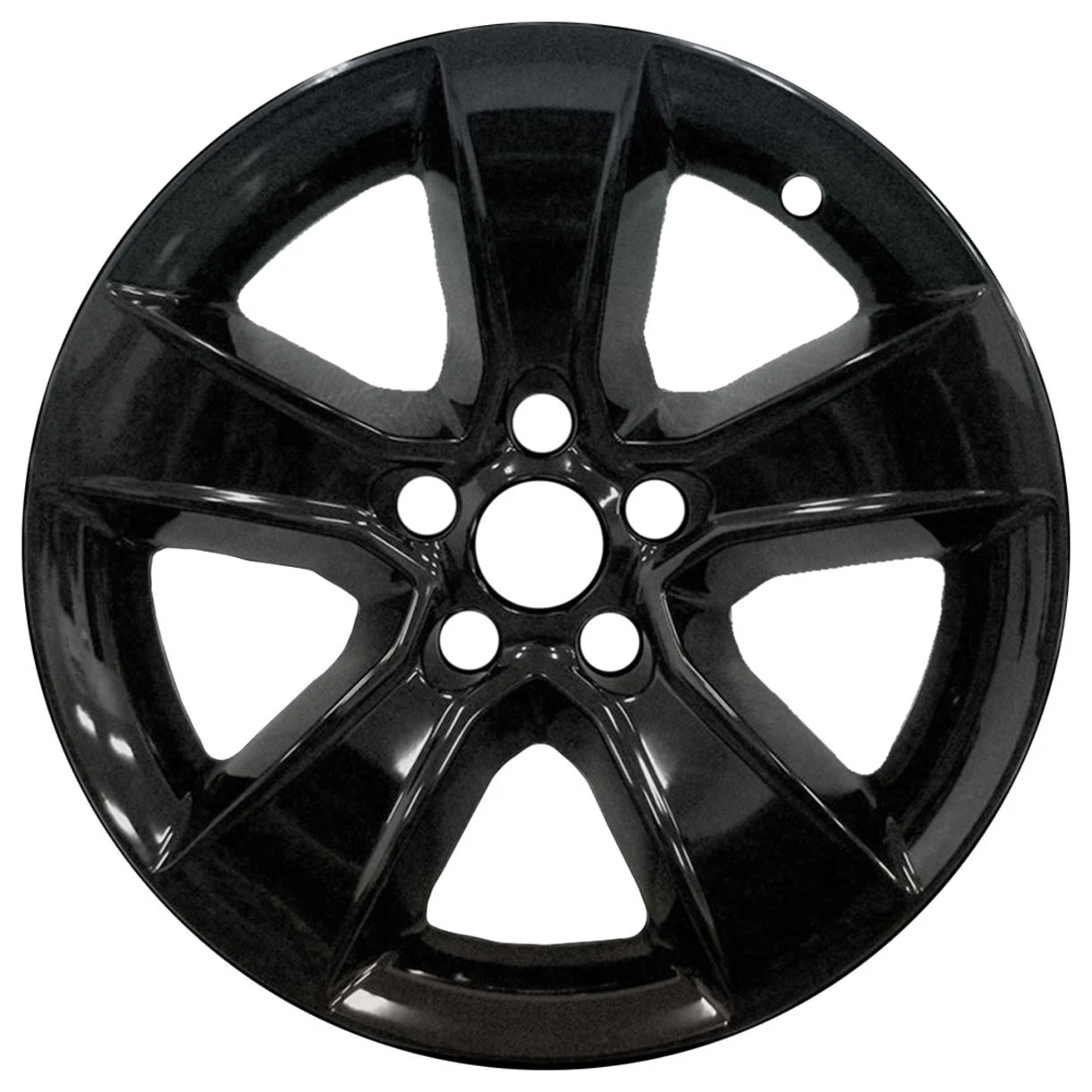 Wheel Skins Gloss Black 17 Inch Replacement for Dodge Charger (2011–2014)