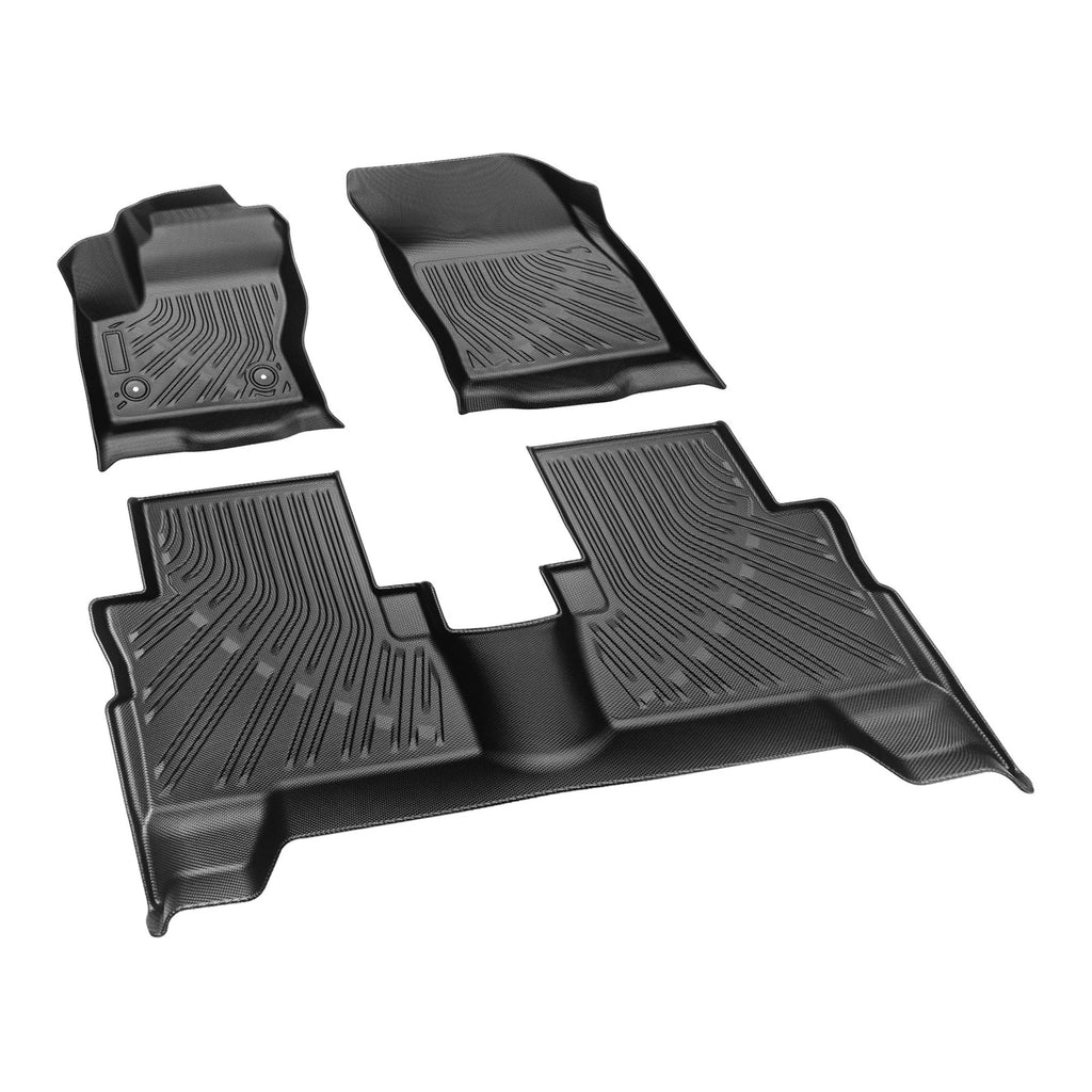 Set of 3 All Weather Floor Mats for Ford Escape (2013–2019), C-Max (2013–2018)