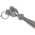3/8" x 5" Jaw & Jaw Turnbuckle for M10 (Closed Body, 316 Stainless Steel)