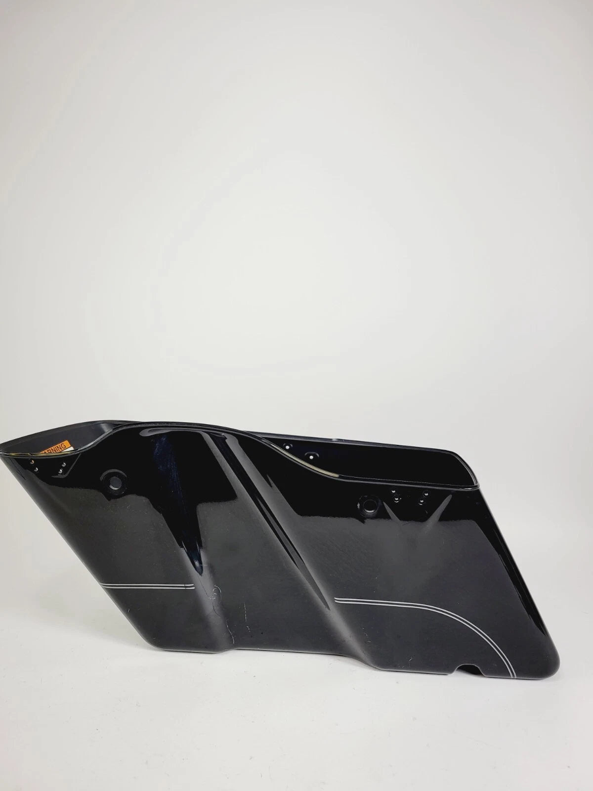 OEM Saddlebag Right for Harley Street Glide (2014–2023) Vivid Black, Pinstripe