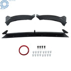 Carbon Style Front Bumper Lip Splitter for Tesla Model Y (2020-2024)